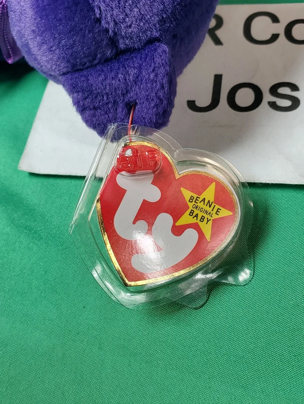 ty beanie babies princess diana 1997 bear set of 3 vintage collectibles with tag